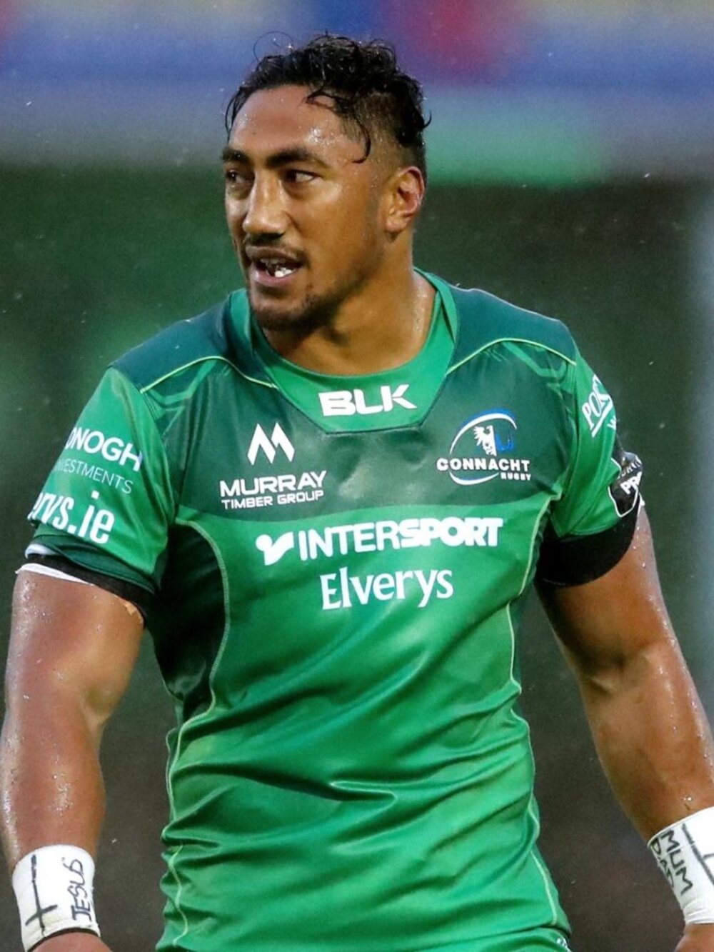 BLK Connacht Rugby 2017-18 home rugby jersey Intersport Elverys Galway Ireland